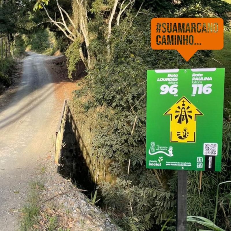 #SUAMARCANOCAMINHO