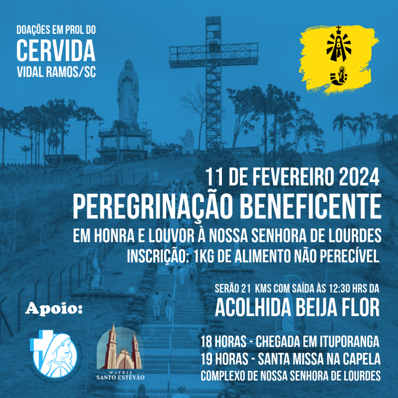 11 FEV - Peregrinação Beneficente ACL