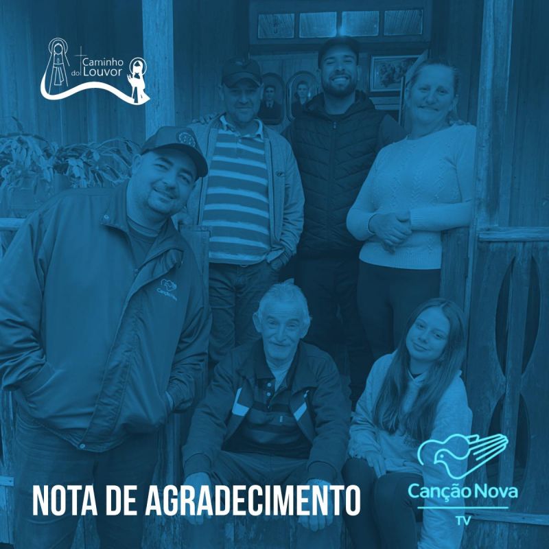 NOTA DE AGRADECIMENTO