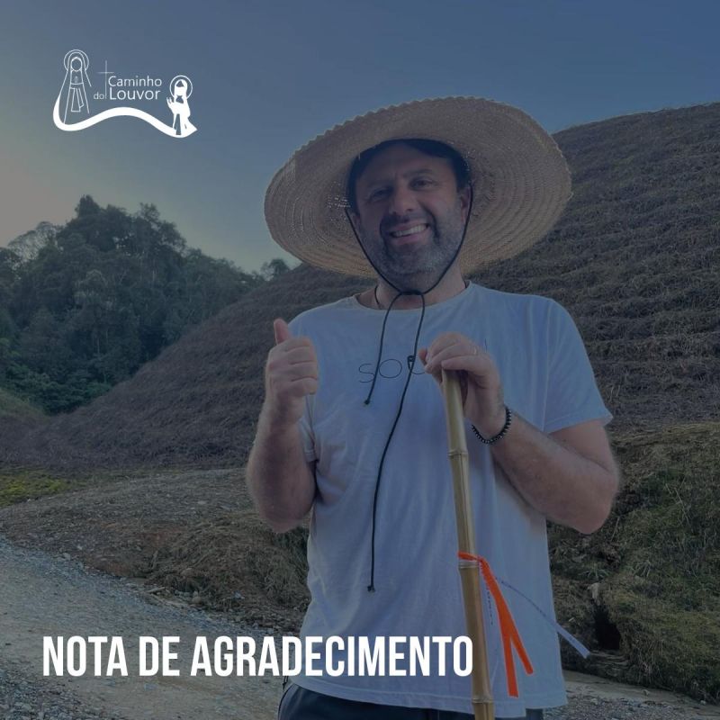 NOTA DE AGRADECIMENTO